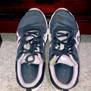 ASICS sneakers, black color .